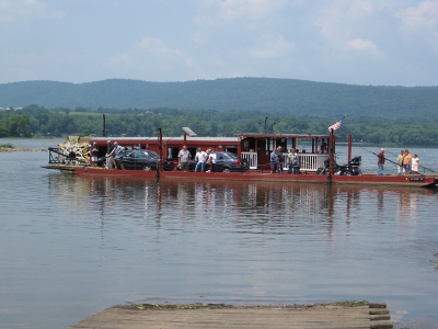 Millersburg Ferry, approaching eastern shore