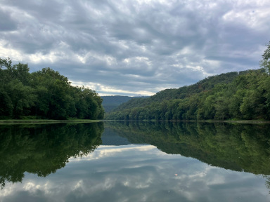 Potomac River at the Fifteen Mile Creek campground